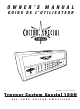 TRAYNOR CUSTOM SPECIAL 100H Owner's Manual