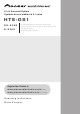 Pioneer HTS-GS1 - Surround Sound System Operating Instructions Manual