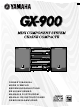 Yamaha GX-900RDS Owner's Manual