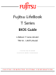 Fujitsu T5010 - LifeBook Tablet PC Bios Manual