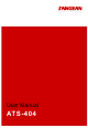 SANGEAN ATS-404 - MANUAL 2 User Manual