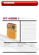SANGEAN DT-400W Brochure