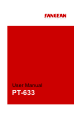 SANGEAN PT-633 User Manual