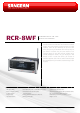 SANGEAN RCR-8WF - DATASHEET 2 Datasheet