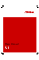 SANGEAN U3 User Manual