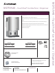 SCOTSMAN TouchFree MDT5N40 Datasheet