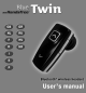 MR HANDSFREE BLUE TWIN User Manual