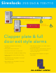Alarm Lock 250-260 Datasheet