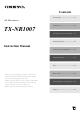 Onkyo TX-NR1007B Instruction Manual