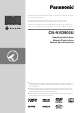 Panasonic CN-NVD905U - Strada - Navigation System Instrucciones De Operación