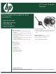 HP GW470AA - Bluetooth Stereo Headphones Datasheet