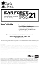 Turtle Beach Ear Force PX21 User Manual