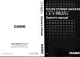 Casio CFX-9800G-w - Color Graphing Calculator Owner's Manual