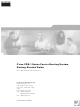 Cisco CRS-1 - Carrier Routing System Router Getting Started Manual