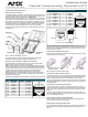 AMX VIEWSTAT Installation Manual
