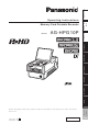 Panasonic AGHPG10 - MEMORY CARD PORTABLE RECORDER Operating Instructions Manual