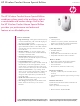 HP FQ422AA - Wireless Comfort Mouse Datasheet