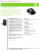 HP FX287AA - Wireless Eco-Comfort Mobile Mouse Datasheet