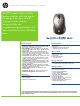 HP NK528AA - Comfort Wireless Mouse Datasheet