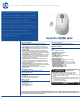 HP NK528AA - Comfort Wireless Mouse Specifications