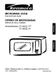 Kenmore 66229 - 1.1 cu. ft. 1100 Watts Countertop Microwave Use And Care Manual