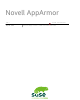 NOVELL APPARMOR 2.0.1 - ADMINISTRATION GUIDE 05-2008 Administration Manual