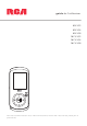 RCA M4102 - 2 GB Digital Player Manual De L'utilisateur