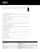 Sony Walkman NWZ-E375BLK Specifications
