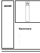 KENMORE 625.348234 Manual