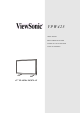ViewSonic VPW425 - 42
