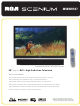 RCA Scenium M50WH187 Specifications