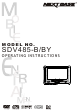 NextBase SDV485-B - MANUAL 2 Operating Instructions Manual
