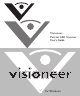 VISIONEER PATRIOT 680 SCANNER User Manual