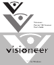 VISIONEER PATRIOT 780 SCANNER User Manual
