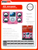 DreamGEAR 4X SPEAKER Specification