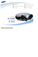 Samsung SP-A400B Owner's Instructions Manual