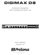 PRESONUS DIGIMAX D8 - V 1.0 User Manual