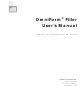 NUANCE OMNIFORM FILLER 4 User Manual