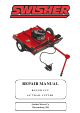 SWISHER RT-44 TRAILCUTTER Repair Manual