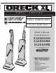 Oreck Simply Amazing XL2000HH User Manual