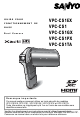 Sanyo VPC-CS1 - Full HD 1080 Video Manuel Du Propriétaire