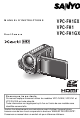 Sanyo VPC-FH1 - Full 1080p HD Video Manuel D'instructions