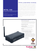 ViewSonic WPG-150 - Wireless Video Extender Specifications