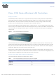 Cisco AIR-WLC2112-K9 Datasheet