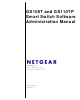 Netgear GS108T-200NAS Software Administration Manual