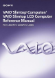 Sony PCV-L400 - Vaio Slimtop Computer Reference Manual