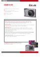 Casio EXILIM EX-H10 Specification