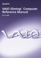Sony PCV-L640 - Vaio Slimtop Computer Reference Manual