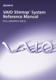 Sony PCV-LX810 - Vaio Slimtop Computer System Reference Manual