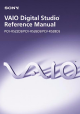 Sony PCV-R526DS - Vaio Digital Studio Desktop Computer Reference Manual